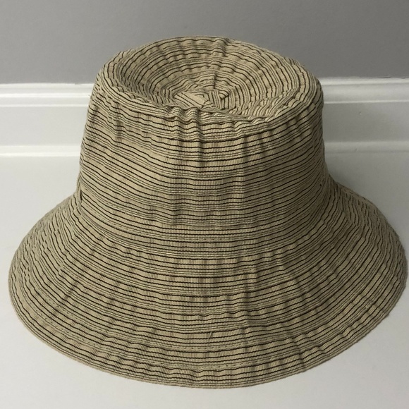 NWOT Grevi Multicolor Striped Cotton Blend Hat main image 8